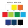 Sublimation Cooler Bags colour choices